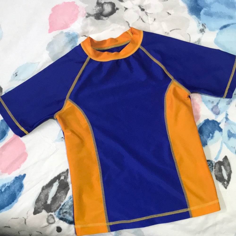 Spandex swimming top